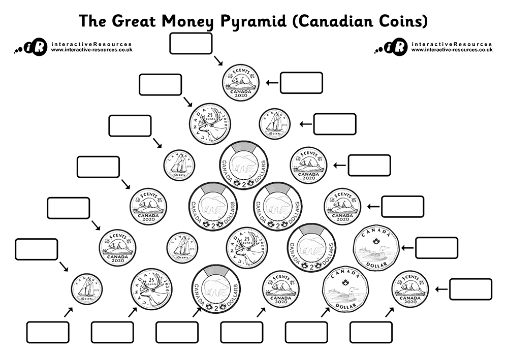 Canadian Money Worksheet