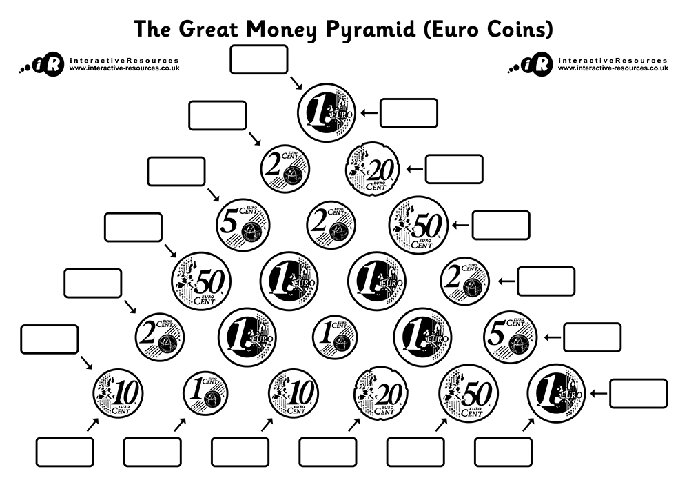 Euro Money Worksheet